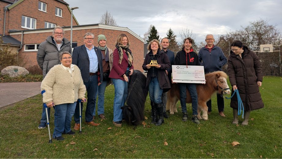 Der Pferdeschutzhof Phönix in Beschendorf ist mit dem Sven-Picker-Inklusionspreis ausgezeichnet worden